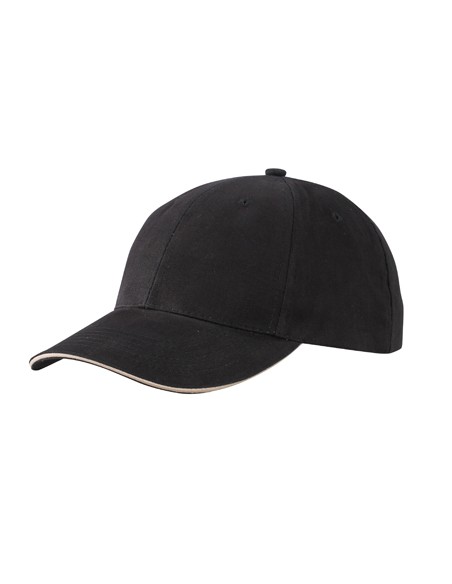 M-MB6541-Light Brushed Sandwich Cap