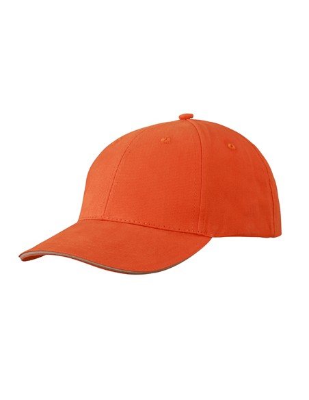 M-MB6541-Light Brushed Sandwich Cap