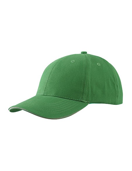 M-MB6541-Light Brushed Sandwich Cap
