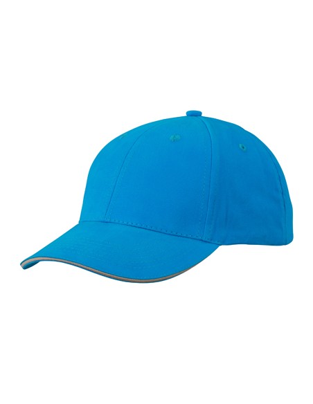 M-MB6541-Light Brushed Sandwich Cap