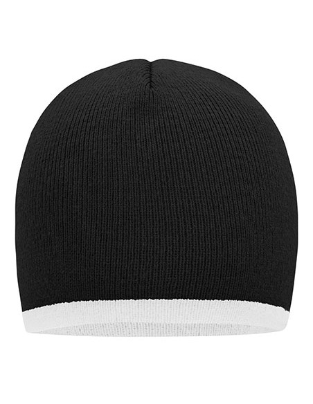 M-MB7584-Beanie With Contrasting Border