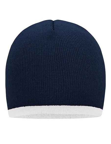 M-MB7584-Beanie With Contrasting Border