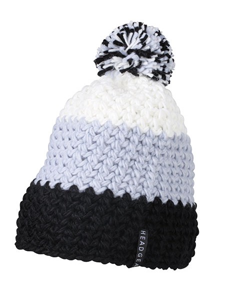 M-MB7940-Crocheted Cap With Pompon