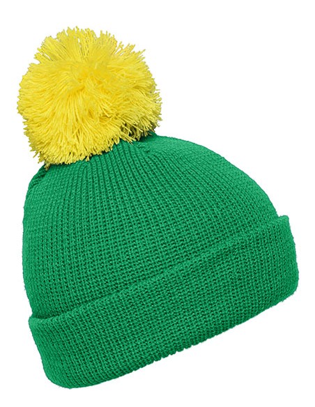 M-MB7967-Pompon Hat With Brim