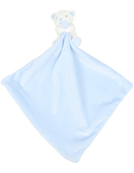 M-MM700-Baby Animal Comforter With Rattle