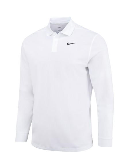 N-NK354-Nike Dri-FIT Victory solid long sleeve polo