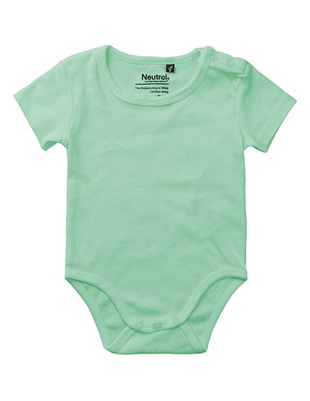 N-O11030-Babies Short Sleeve Bodystocking