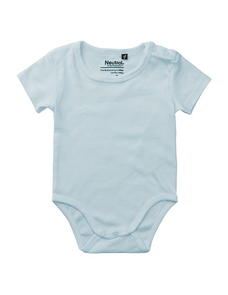 N-O11030-Babies Short Sleeve Bodystocking