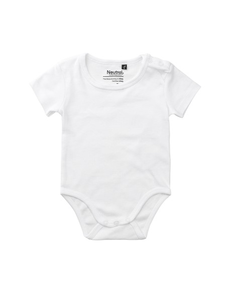 N-O11030-Babies Short Sleeve Bodystocking