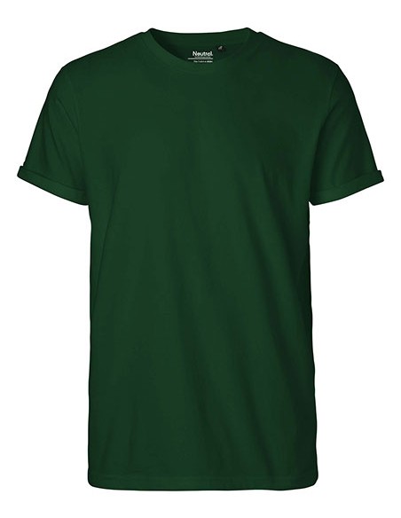 N-O60012-Mens Roll Up Sleeve T-Shirt