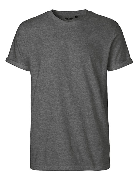 N-O60012-Mens Roll Up Sleeve T-Shirt
