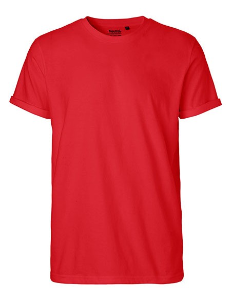 N-O60012-Mens Roll Up Sleeve T-Shirt