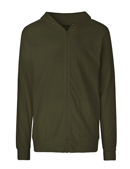 N-O62301-Unisex Jersey Hoodie With Zip