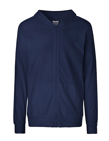 N-O62301-Unisex Jersey Hoodie With Zip