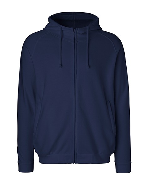 N-O63401-Unisex Hoodie With Hidden Zip