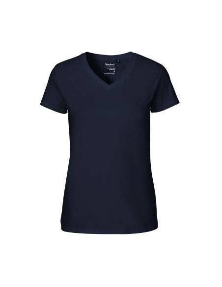 N-O81005-Ladies V-Neck T-Shirt