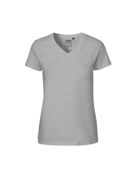 N-O81005-Ladies V-Neck T-Shirt