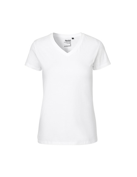 N-O81005-Ladies V-Neck T-Shirt