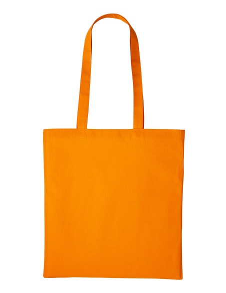 N-RL100-Sac de courses en coton avec hanses longues