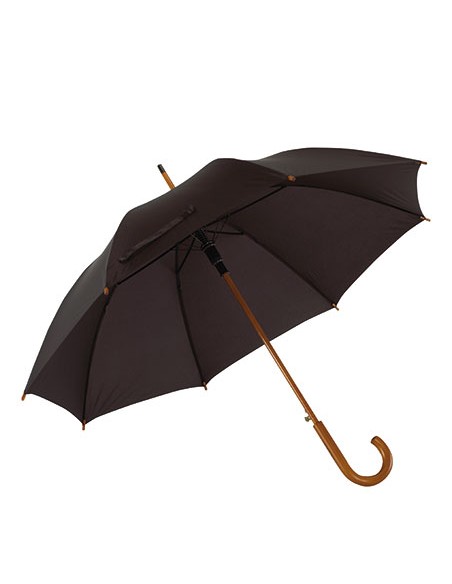 P-01032-Automatic Umbrella With Wooden Handle Boogie