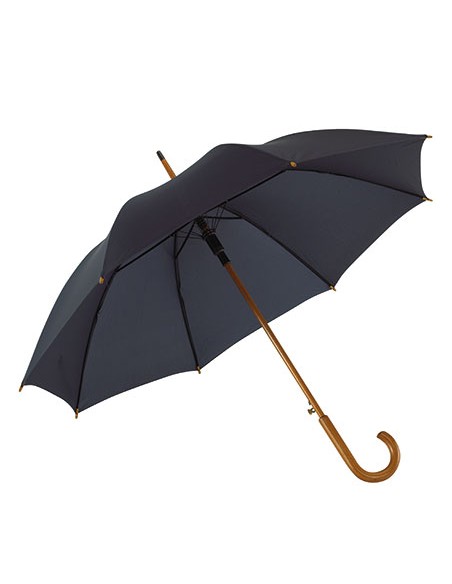 P-01032-Automatic Umbrella With Wooden Handle Boogie