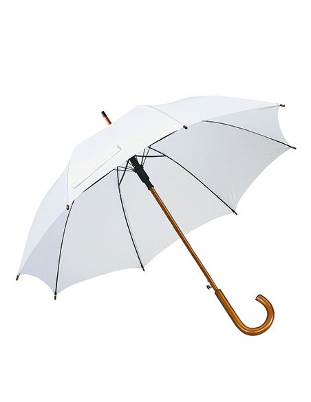 P-01032-Automatic Umbrella With Wooden Handle Boogie