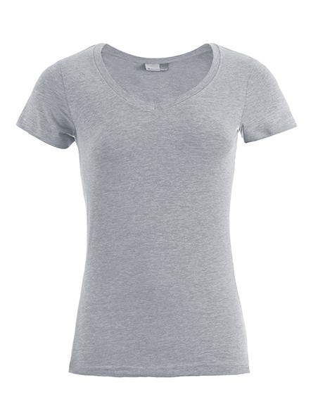 P-3086-Womens Slim Fit V-Neck-T