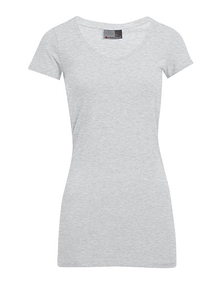 P-3087-Womens Slim Fit V-Neck-T Long