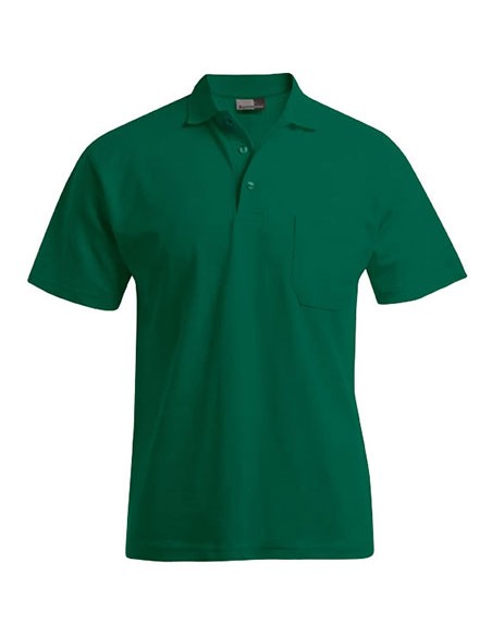 P-4100--Mens Heavy Polo Pocket
