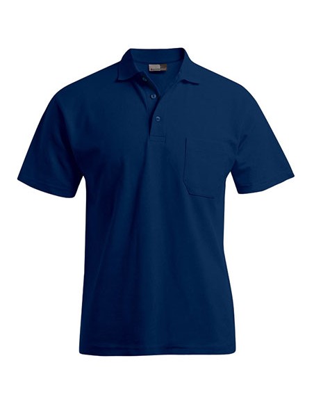 P-4100--Mens Heavy Polo Pocket