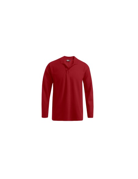 P-4600-Mens Heavy Polo Long Sleeve