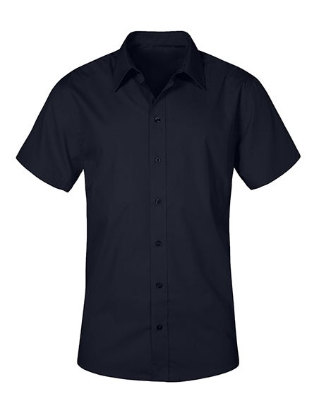 P-6300-Mens Poplin Shirt Short Sleeve