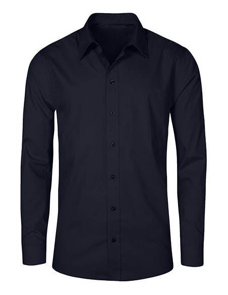 P-6310-Mens Poplin Shirt Long Sleeve