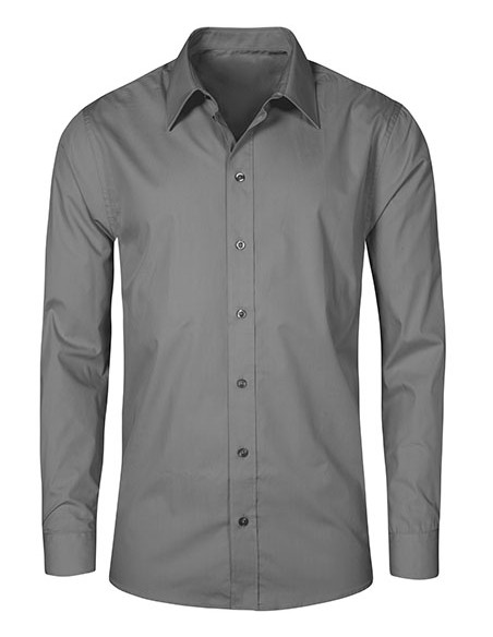 P-6310-Mens Poplin Shirt Long Sleeve