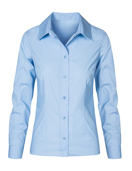 P-6315-Womens Poplin Shirt Long Sleeve