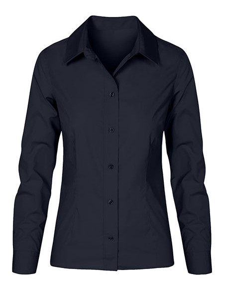 P-6315-Womens Poplin Shirt Long Sleeve