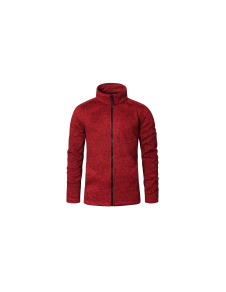 P-7720-Mens Knit Fleece Jacket C+