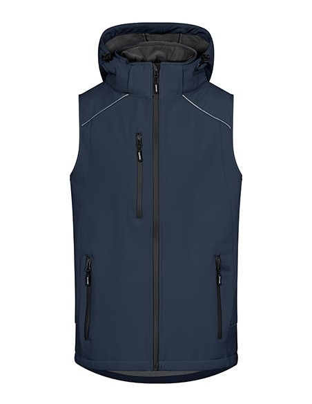P-7840-Mens Softshell Vest