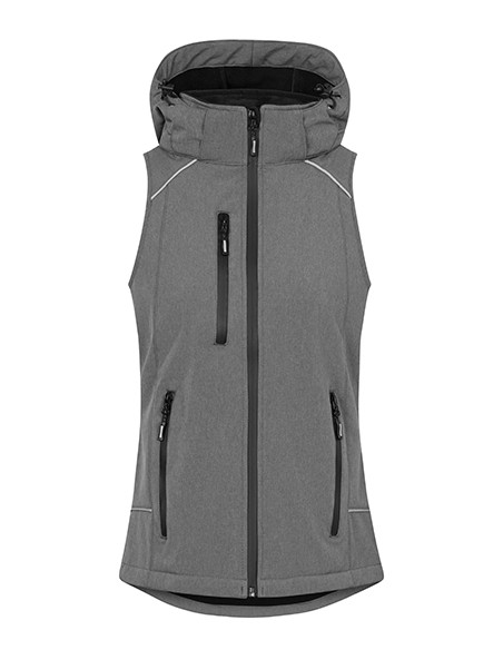 P-7845-Womens Softshell Vest