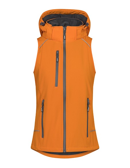 P-7845-Womens Softshell Vest