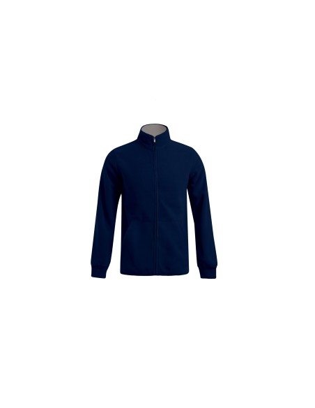 P-7971-Mens Double Fleece Jacket