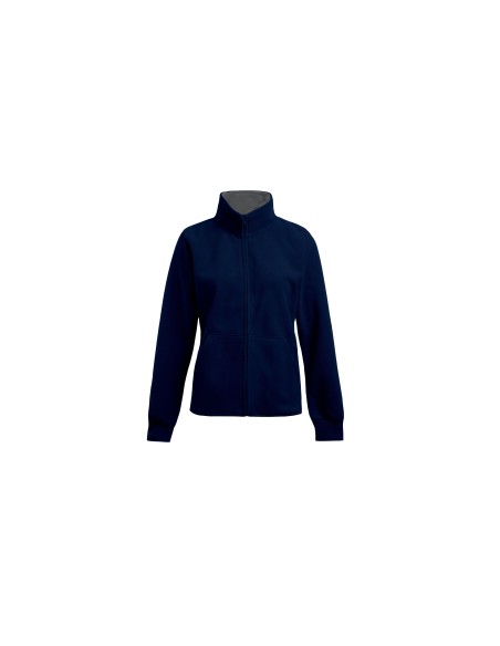 P-7985-Womens Double Fleece Jacket