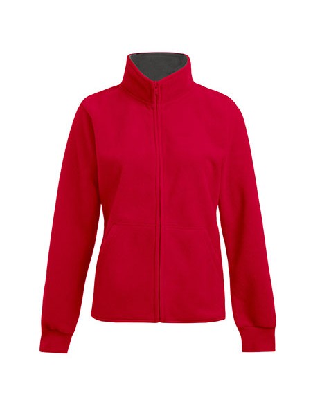 P-7985-Womens Double Fleece Jacket