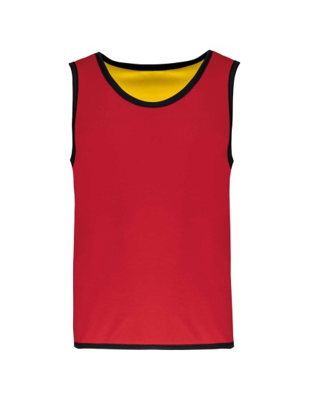 P-PA046-KID'S REVERSIBLE RUGBY BIB