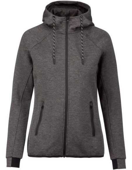 P-PA359-LADIES’ HOODED SWEATSHIRT