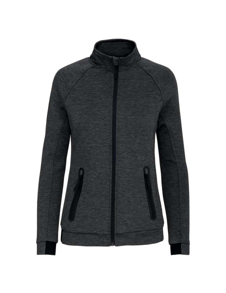 P-PA379-LADIES' HIGH NECK JACKET