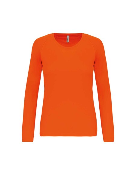 P-PA444-LADIES' LONG-SLEEVED SPORTS T-SHIRT