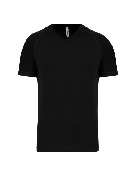 P-PA476-MEN’S V-NECK SHORT SLEEVE SPORTS T-SHIRT