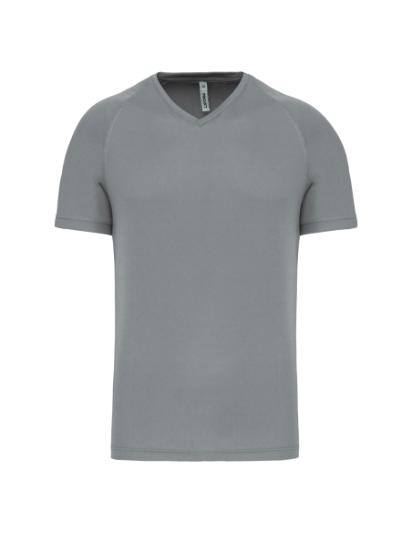 P-PA476-MEN’S V-NECK SHORT SLEEVE SPORTS T-SHIRT