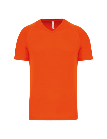 P-PA476-MEN’S V-NECK SHORT SLEEVE SPORTS T-SHIRT